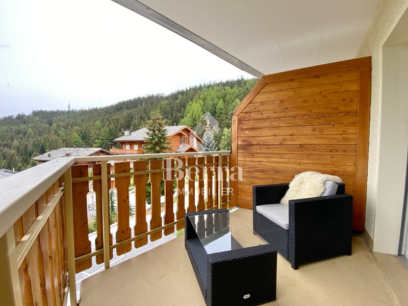 Crans-Montana - Charmant studio avec balcon à Vermala (1)