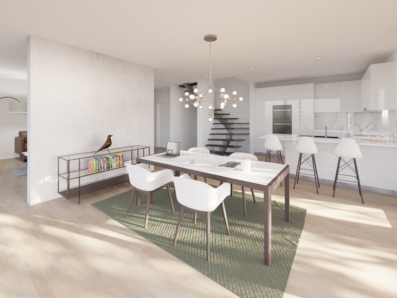 Splendid semi-detached villa with garden and covered terrace (2)