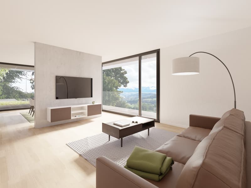 Splendid semi-detached villa with garden and covered terrace (3)