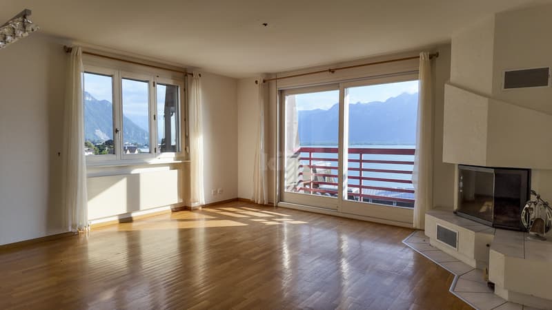Bell'appartamento con vista mozzafiato sul lago (2)