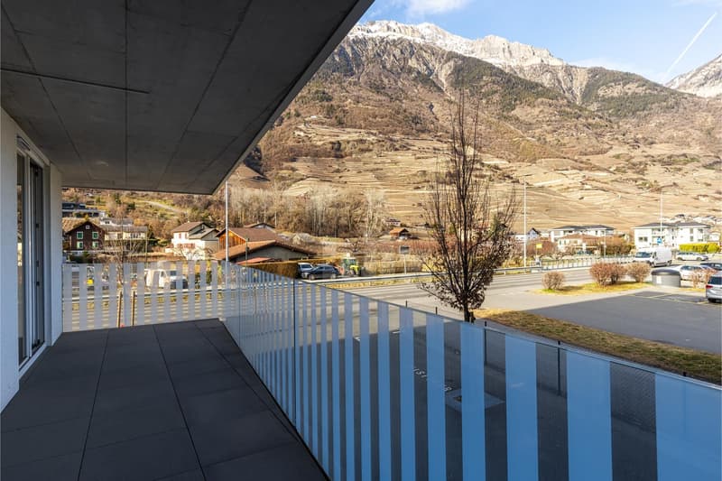 Bell'appartamento moderno con balcone (5)