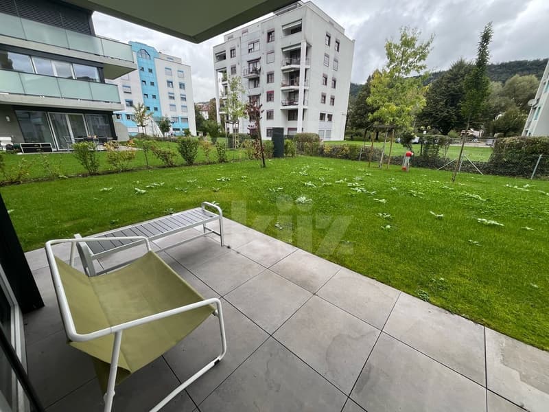 Meraviglioso appartamento recente con terrazza e grande giardino (9)