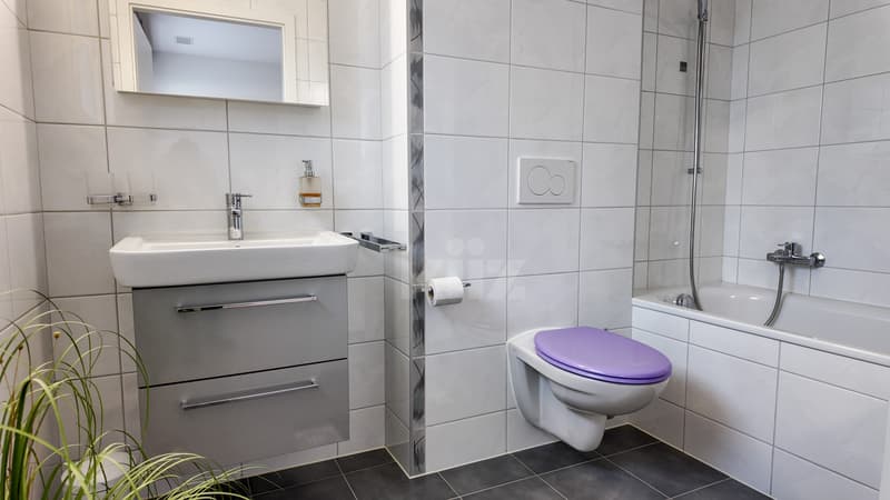 Bello appartamento recente con grande balcone (8)