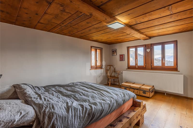 Magnificent renovated chalet with a view of the Alps (7)