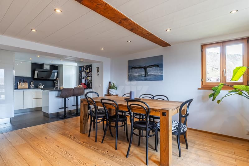 Magnificent renovated chalet with a view of the Alps (3)