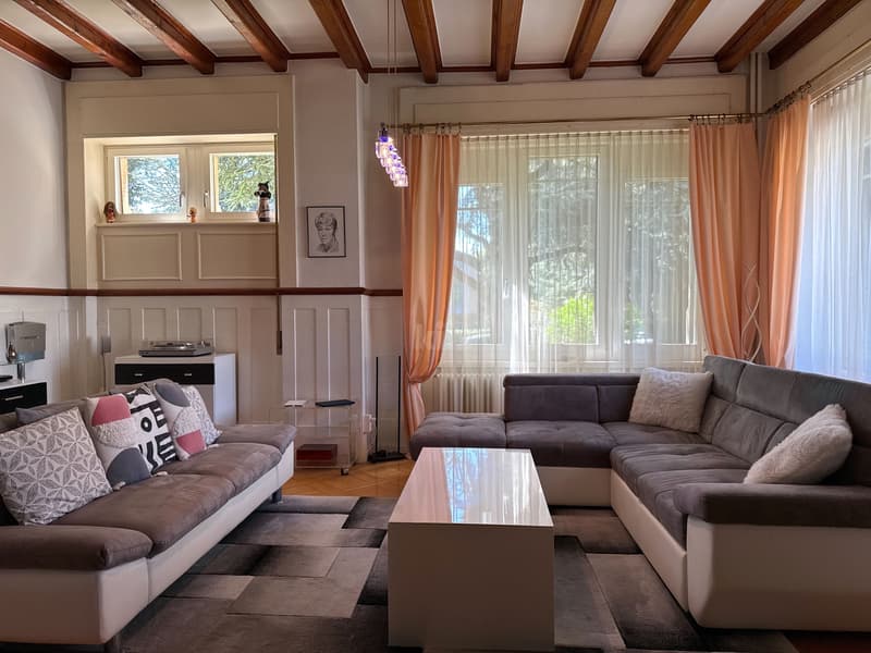 Beautiful apartment with garden in a mansion (2)