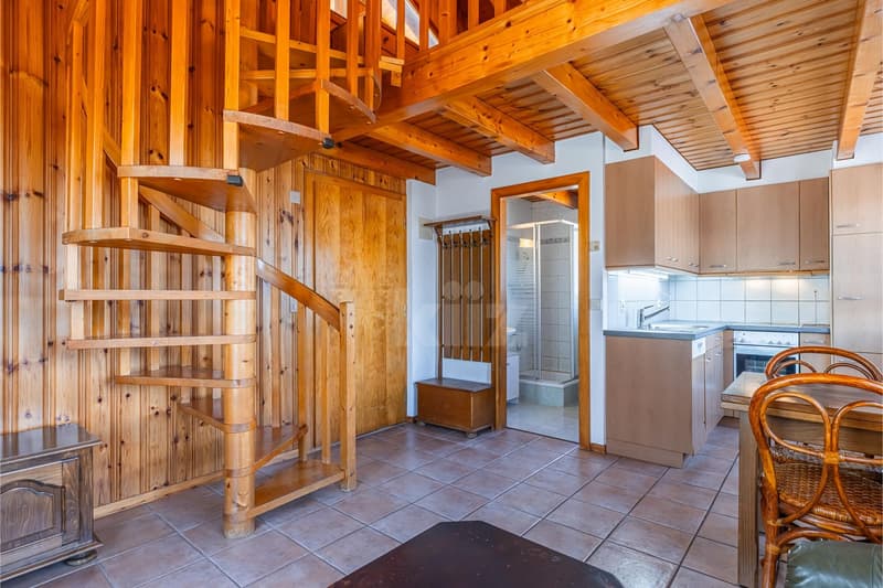Charming chalet with terrace, garden and open view (4)