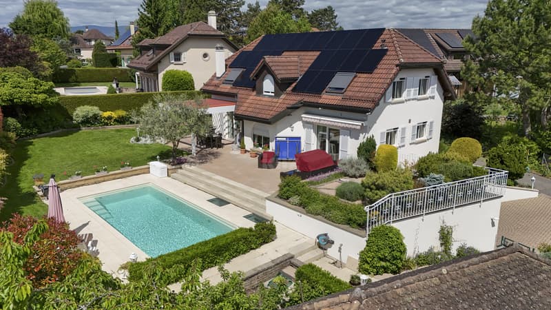 Beautiful individual house with garden and pool (1)