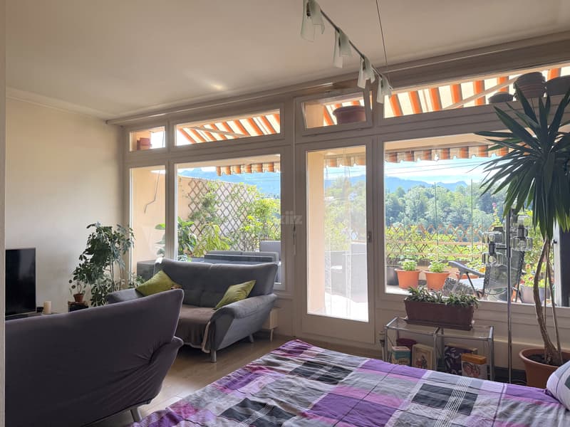Charming studio with large terrace and unobstructed view (5)