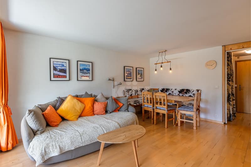 In the heart of Verbier: Beautiful apartment with terrace (2)