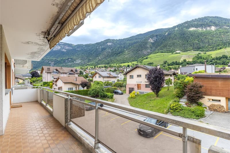 Schönes Apartment mit Balkon und Bergblick (5)