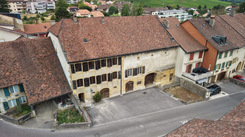Magnifica fattoria di carattere nel cuore di Cornaux (12)