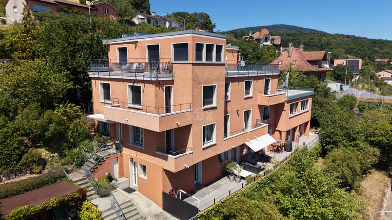 Appartamento con terrazza di 96m2, balconi e vista sul lago (1)