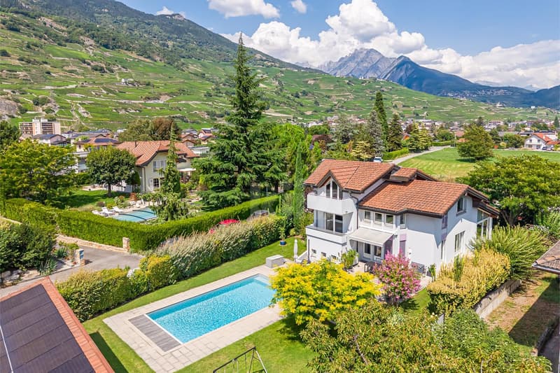 Splendide villa familiale avec piscine et cuisine extérieure (1)
