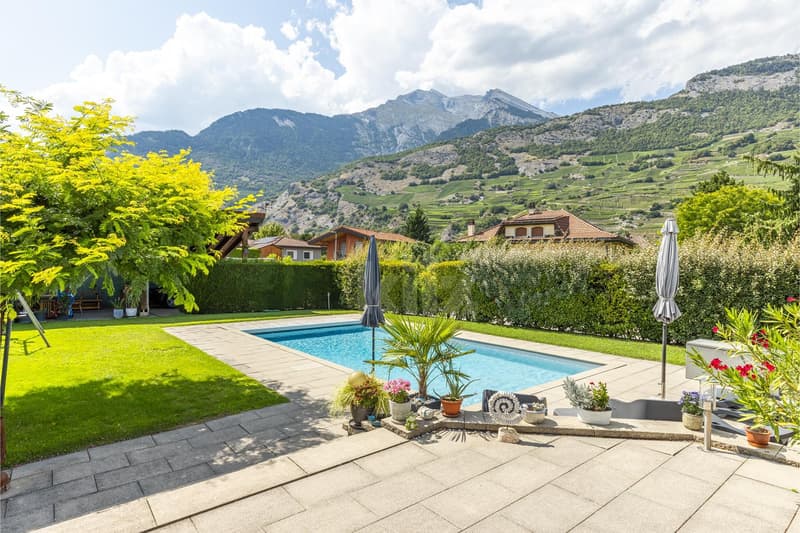 Splendide villa familiale avec piscine et cuisine extérieure (12)