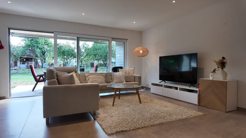 Splendide appartement récent avec grand jardin (1)