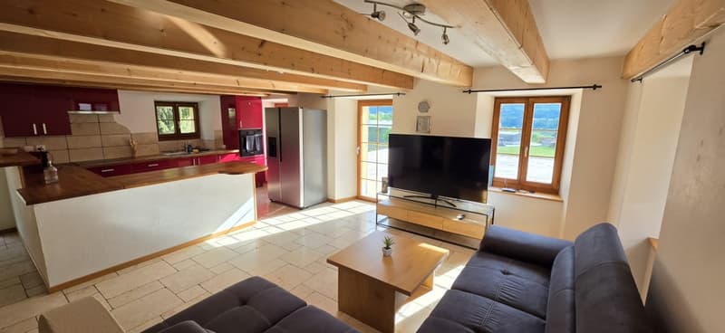 Belle maison de 2 appartements rénovés avec grands jardins (3)