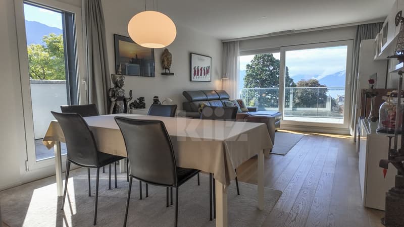 Magnifique attique avec grande terrasse et vue sur le lac (2)