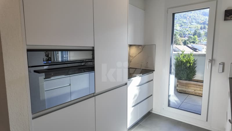 Magnifique attique avec grande terrasse et vue sur le lac (9)
