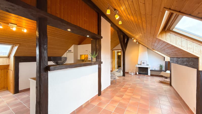 Superbe appartement dans maison villageoise (1)