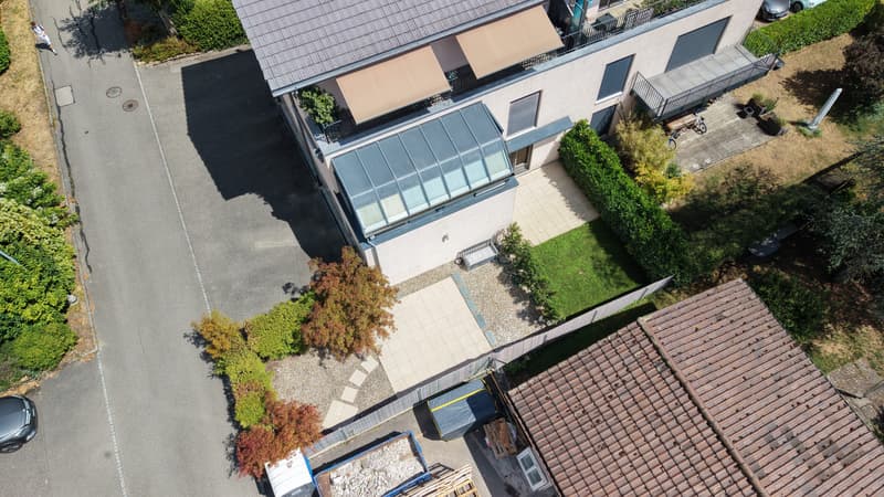 Superbe duplex avec terrasse, jardin et jardin d'hiver (11)