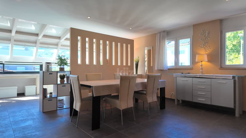 Superbe duplex avec terrasse, jardin et jardin d'hiver (3)
