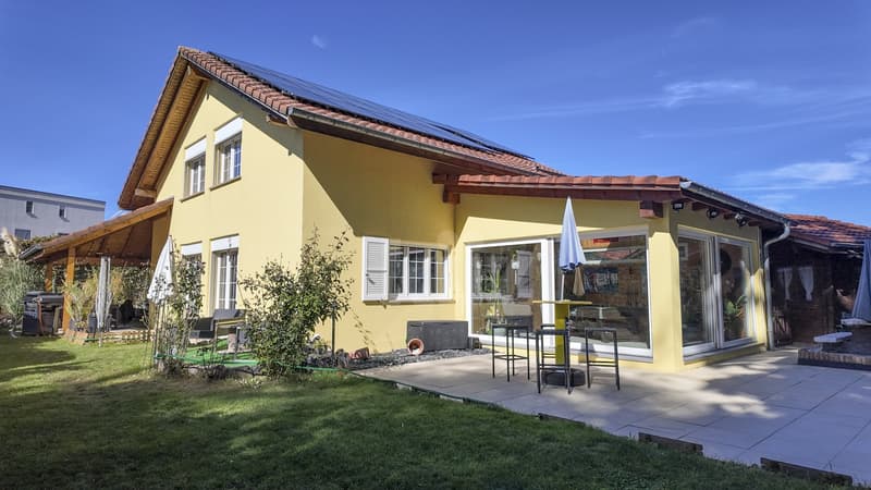 Superbe maison contemporaine avec jardin (1)