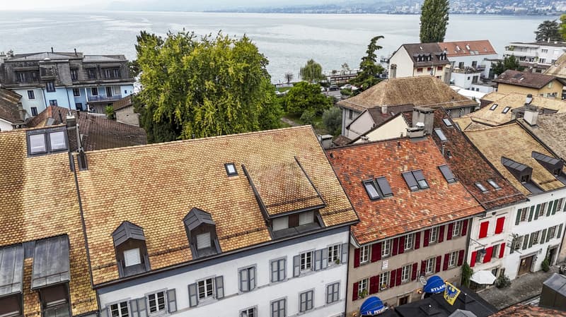 Charmant duplex avec belle terrasse et vue sur le lac (11)