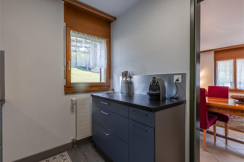 Appartement avec balcon et vue dégagée au pied des pistes (6)