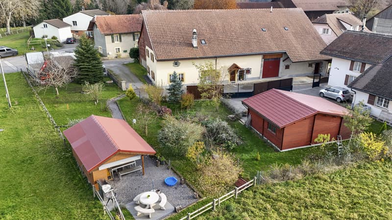 Belle ferme rénovée (1800) avec jardin et cuisine extérieure (1)