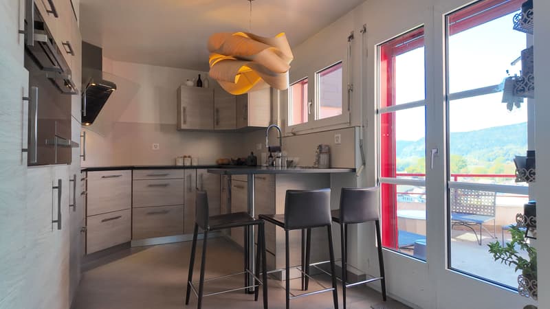 Superbe duplex avec terrasse et vue dégagée (4)