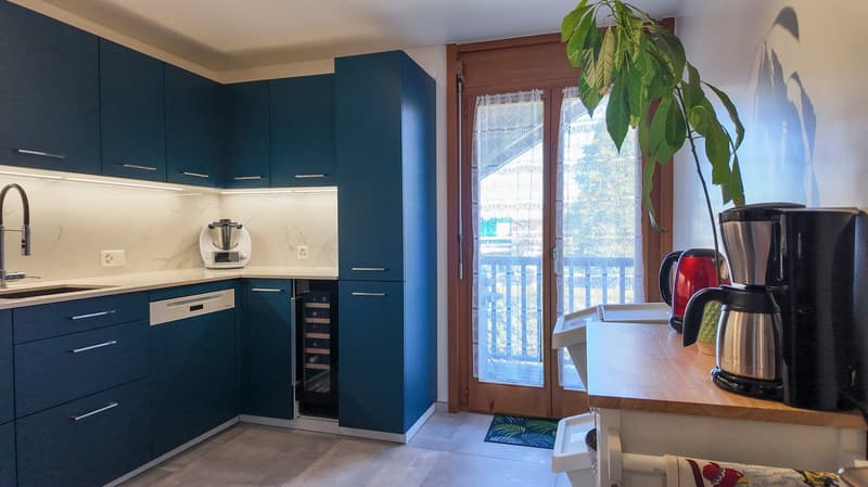 Beautiful through duplex, renovated with balconies (4)