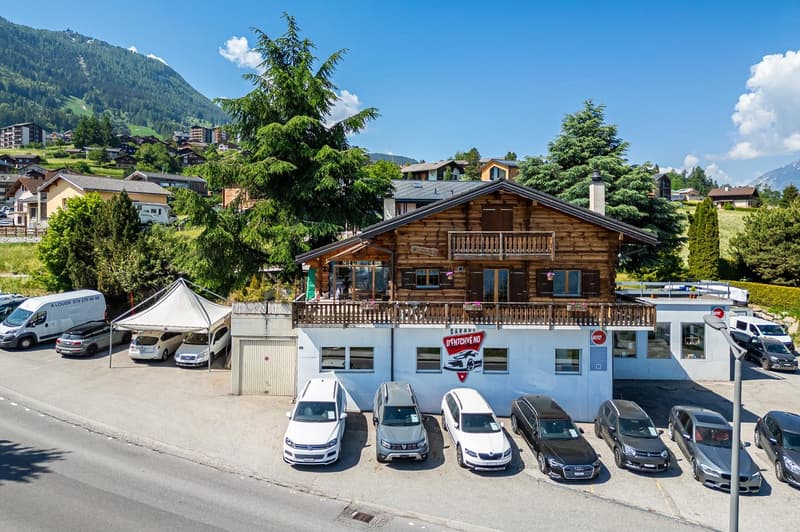 Chalet en PPE avec terrasse et vue sur les montagnes (1)
