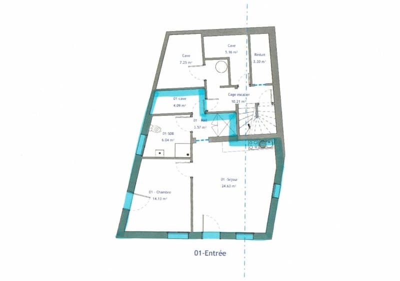2.5pces rez inférieur