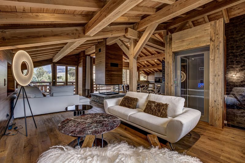 Chalet Combloux, Une opportunité très rare d'acquérir un magnifique chalet neuf. (9)