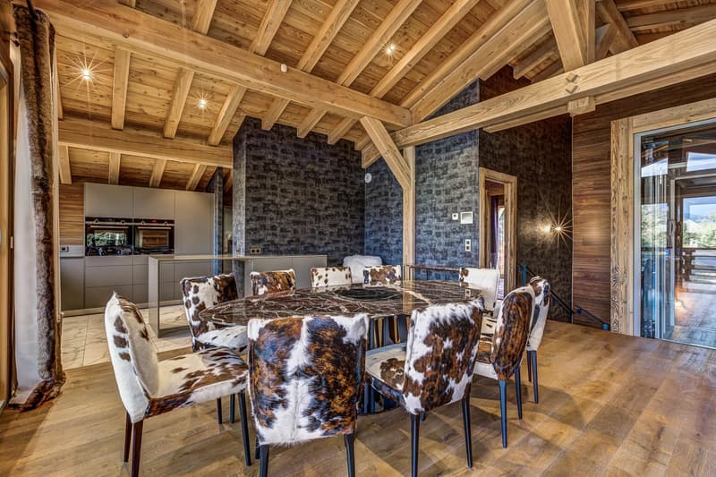 Chalet Combloux, Une opportunité très rare d'acquérir un magnifique chalet neuf. (4)