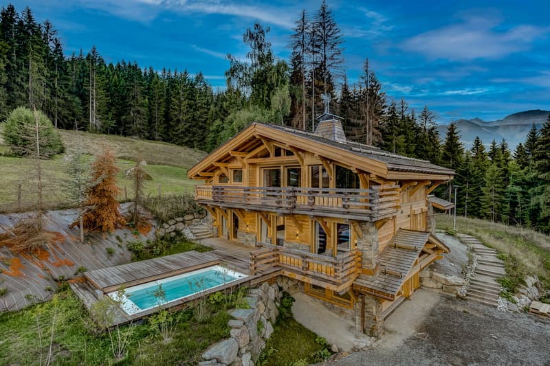 Chalet Combloux, Une opportunité très rare d'acquérir un magnifique chalet neuf. (18)