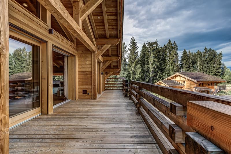 Chalet Combloux, Une opportunité très rare d'acquérir un magnifique chalet neuf. (5)