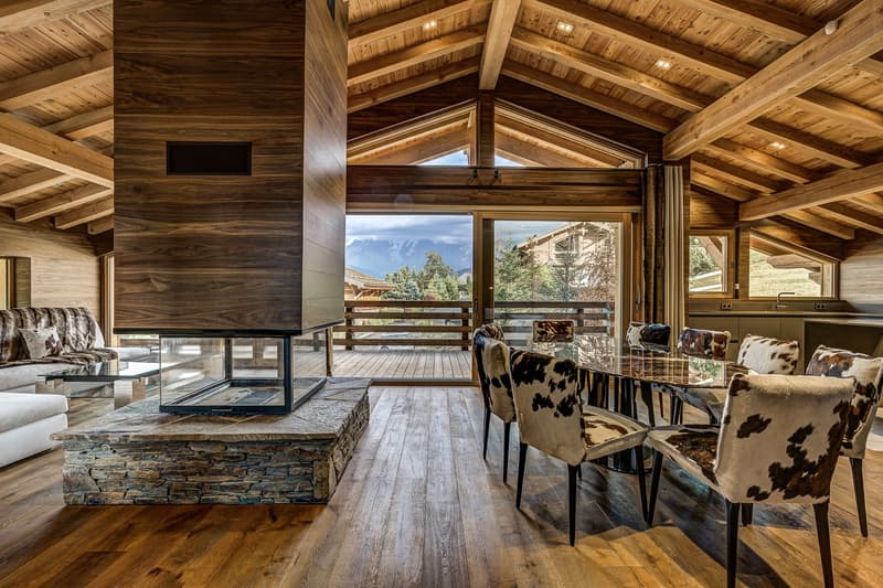 Chalet Combloux, Une opportunité très rare d'acquérir un magnifique chalet neuf. (2)