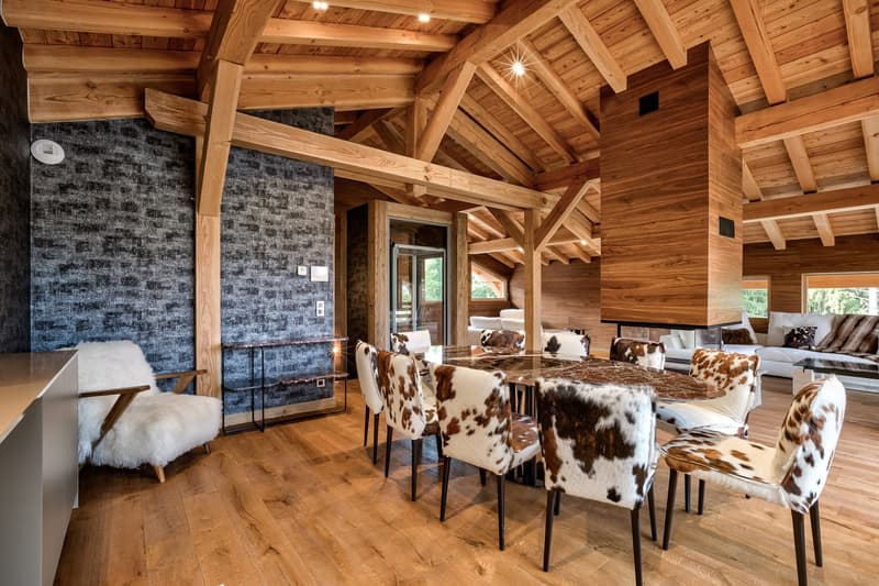 Chalet Combloux, Une opportunité très rare d'acquérir un magnifique chalet neuf. (10)