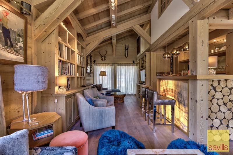 Un chalet exceptionnellement conçu et rare, à 50 mètres des pistes à Les Gets (9)