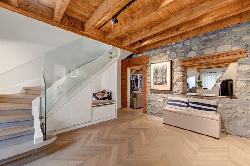 Superbe villa de 320 m² entièrement rénovée avec des caractéristiques de haute gamme, à quelques pas du village de Jussy. (5)