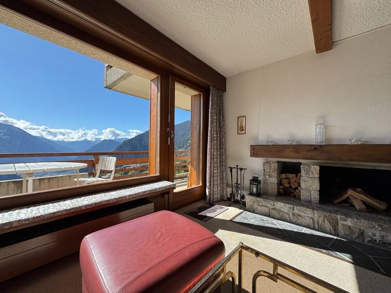 Un appartamento di 3 camere luminoso, con vista panoramica sulla valle (4)