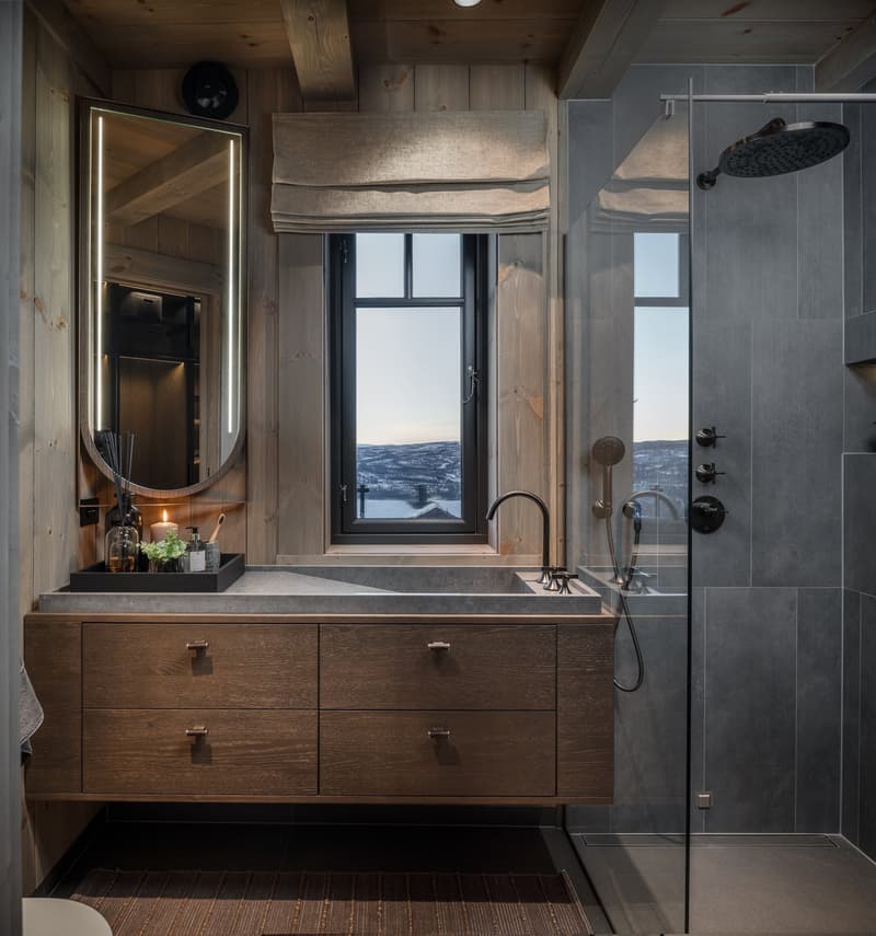 High-End Luxurious Mountain Home with stunning mountain views in Geilo, Norway (40)