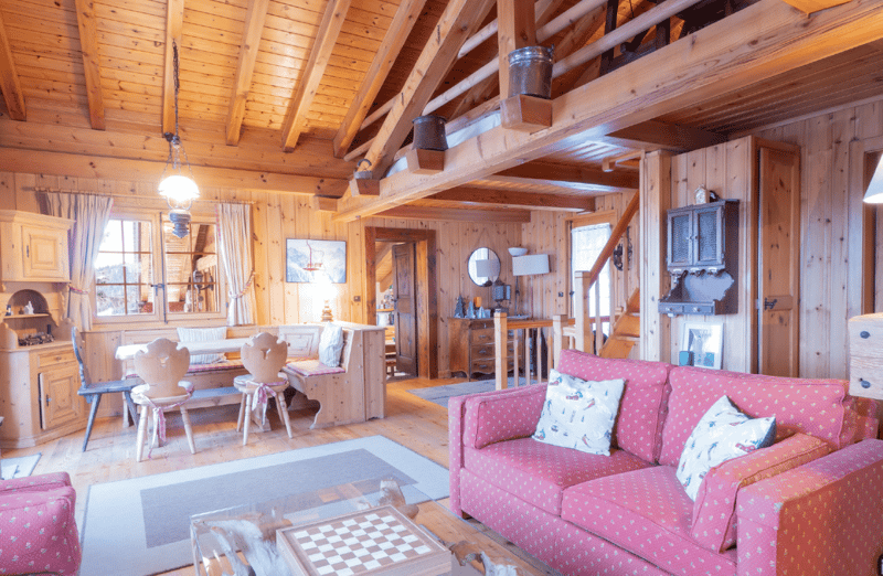 Two chalets with distinctive character, offering epic views over the mountains and valley. (1)