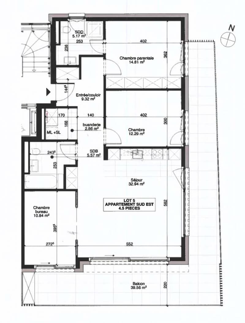 Appartement neuf livré pour Juin 2024 à 2 minutes à pieds de Prilly-centre (5)