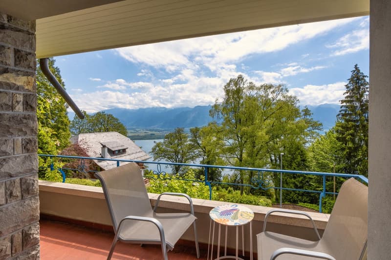 VILLA INDIVIDUALE - VISTA PANORAMICA LAGO E MONTAGNE (5)