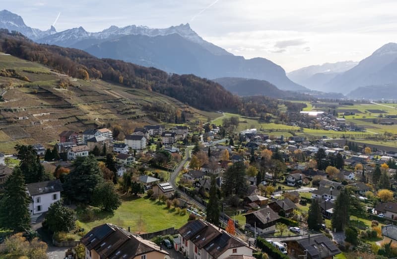 BAUGRUND ~2'083m2 = ~CHF 336.-/m2 / BAUGENEHMIGUNG FÜR 2 VILLAS (5)