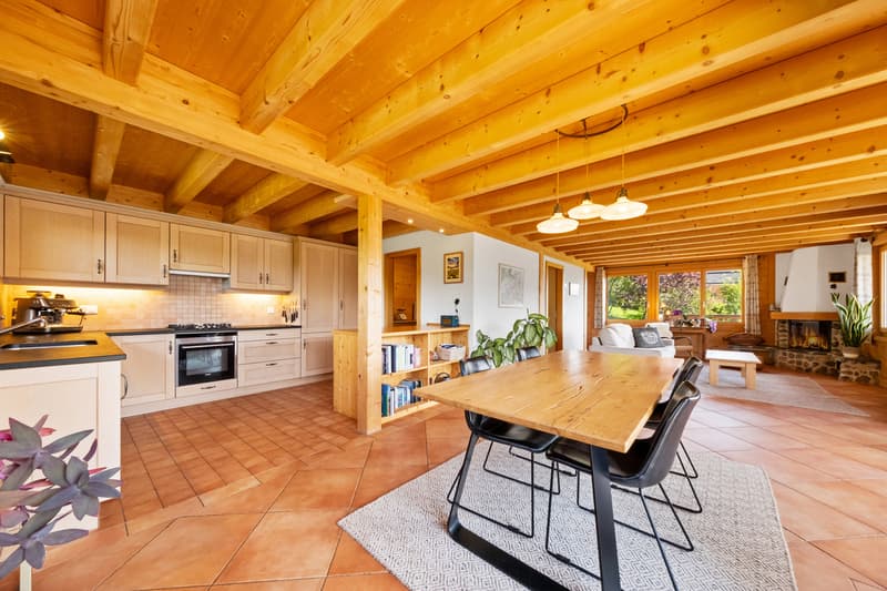CHALET - BALCONIES, TERRACE, GARDEN - PANORAMIC VIEW - EXCLUSIVE (7)