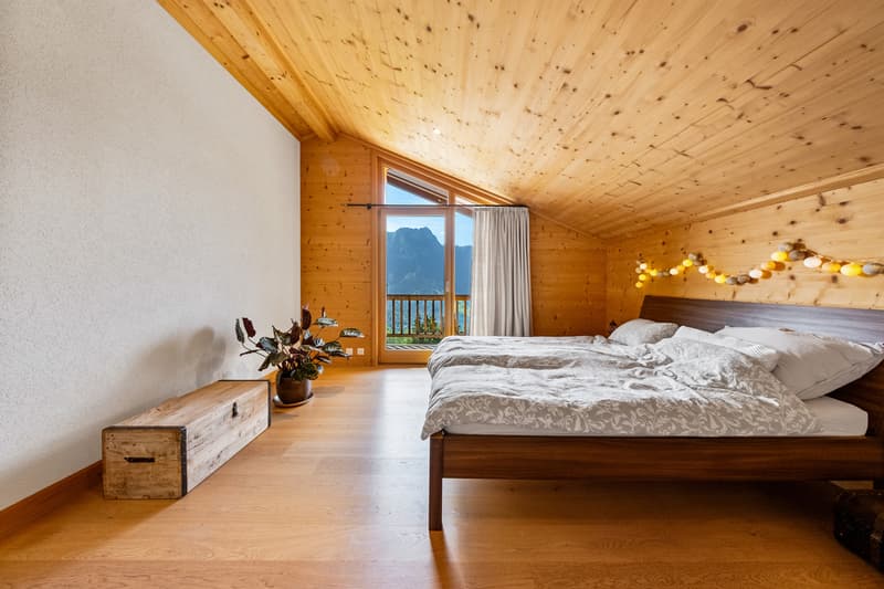 CHALET - BALCONIES, TERRACE, GARDEN - PANORAMIC VIEW - EXCLUSIVE (3)